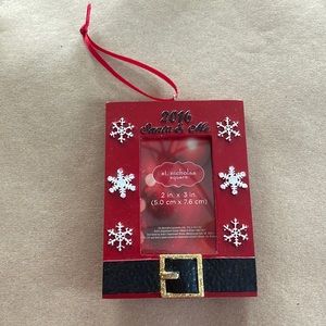 2016 Santa and me frame